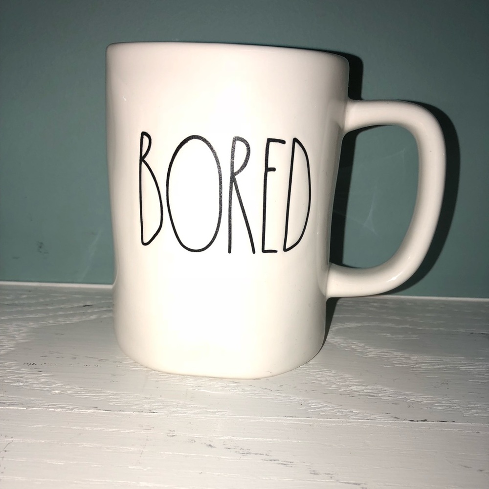 Rae Dunn Bored Coffee Mug